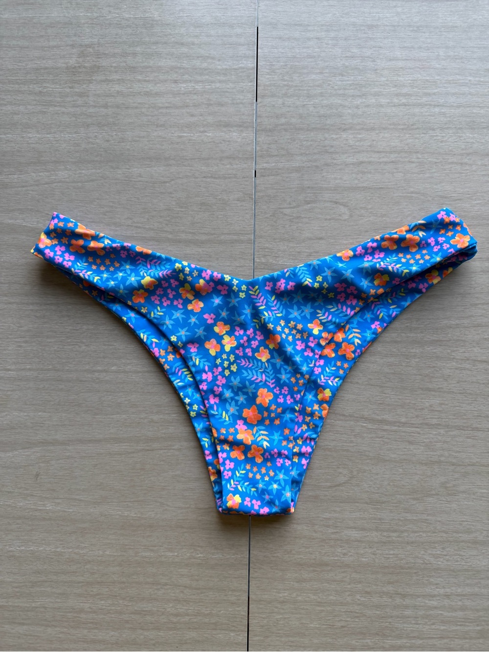 Kulani Kinis Women’s Blue Floral Bikini Bottom S